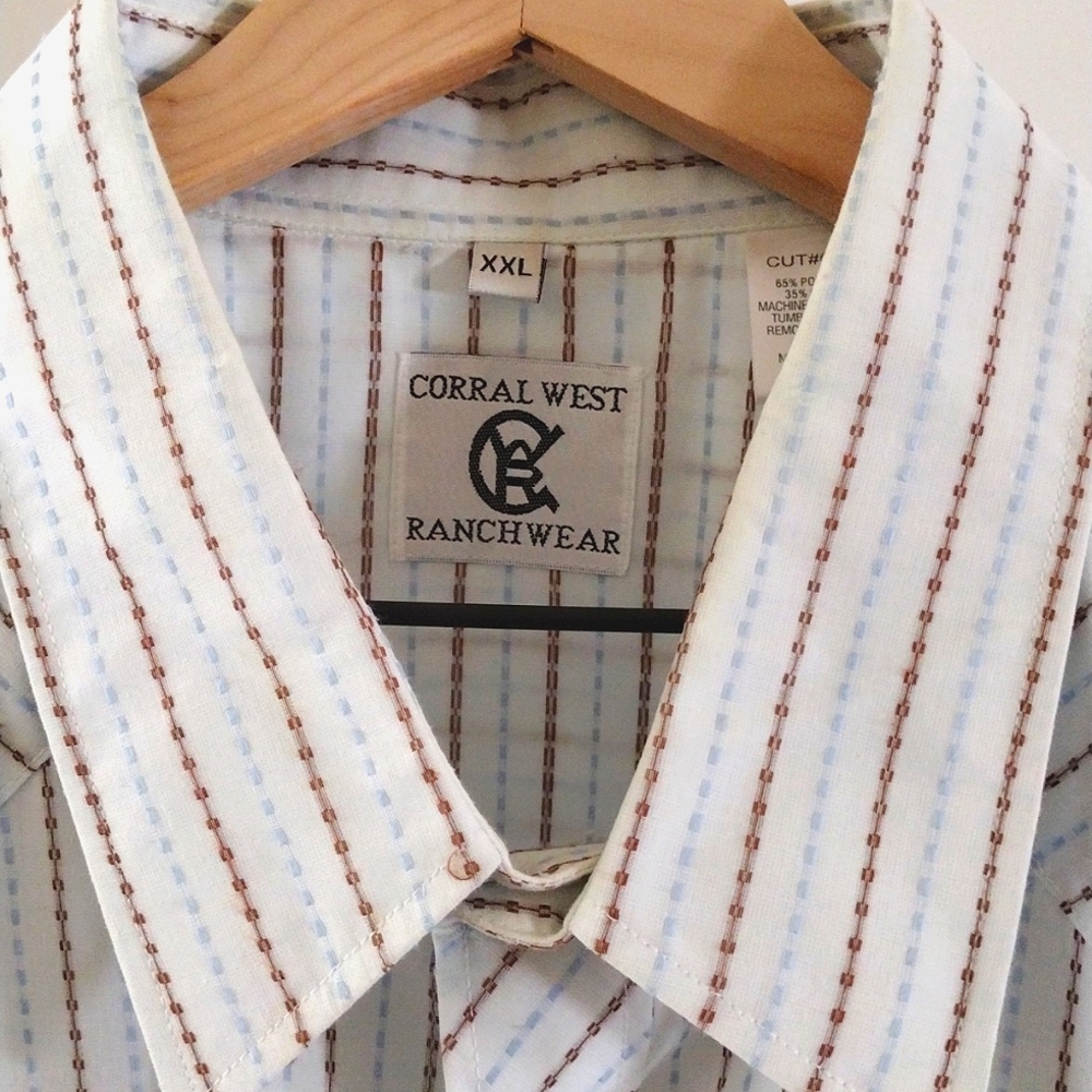 Men's Western Shirt XXL